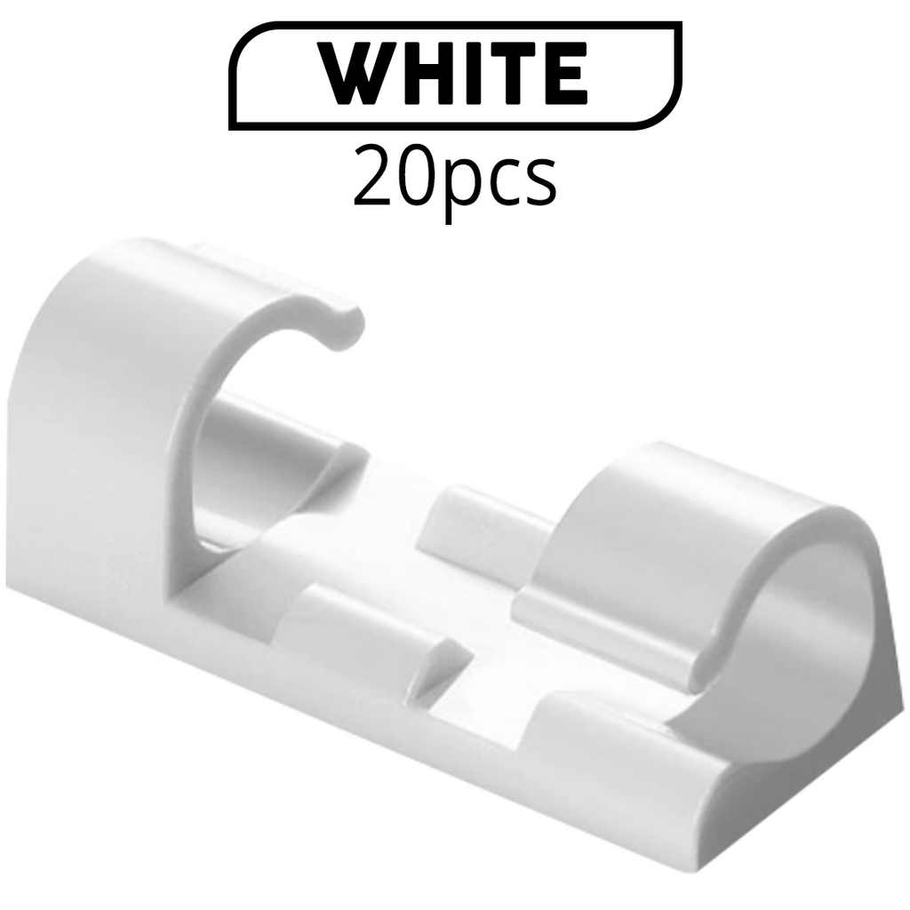 HomeFix Adjustable Cable Clips Stickers