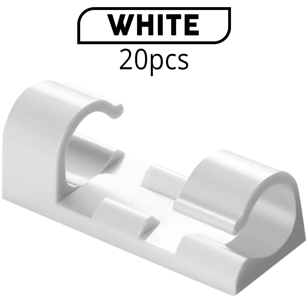 HomeFix Adjustable Cable Clips Stickers