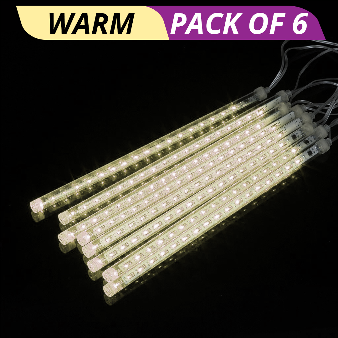 HolidayFX Cascading Snow Falling LED Lights