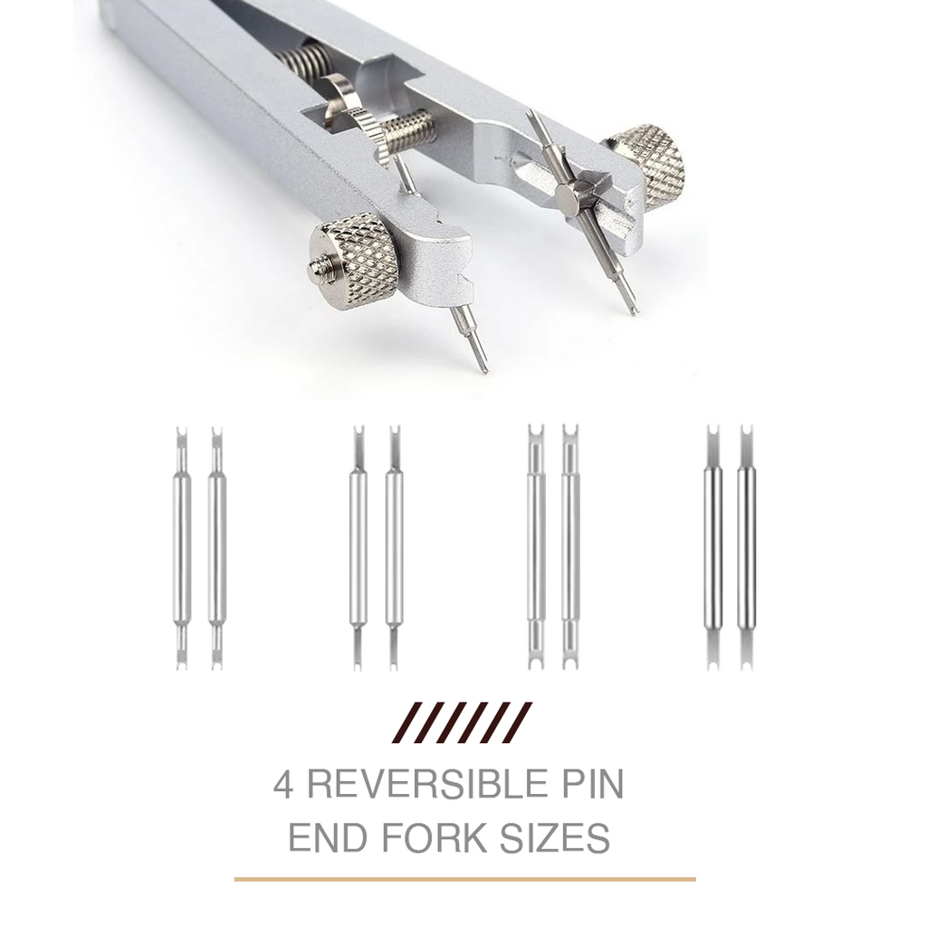 Watch Band Replacement Tweezer Kit with Case Opener