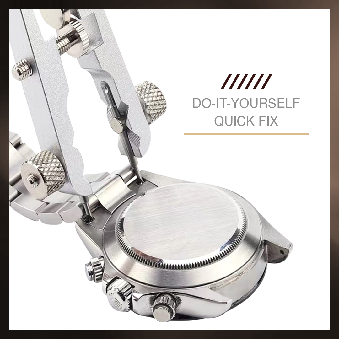 Watch Band Replacement Tweezer Kit with Case Opener