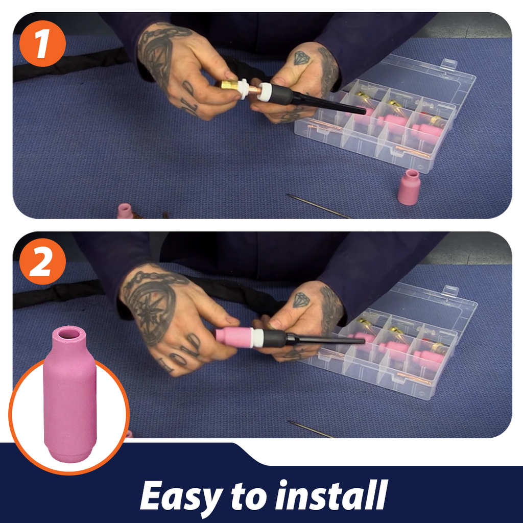 WeldPRO Tig Gas Lens Kit