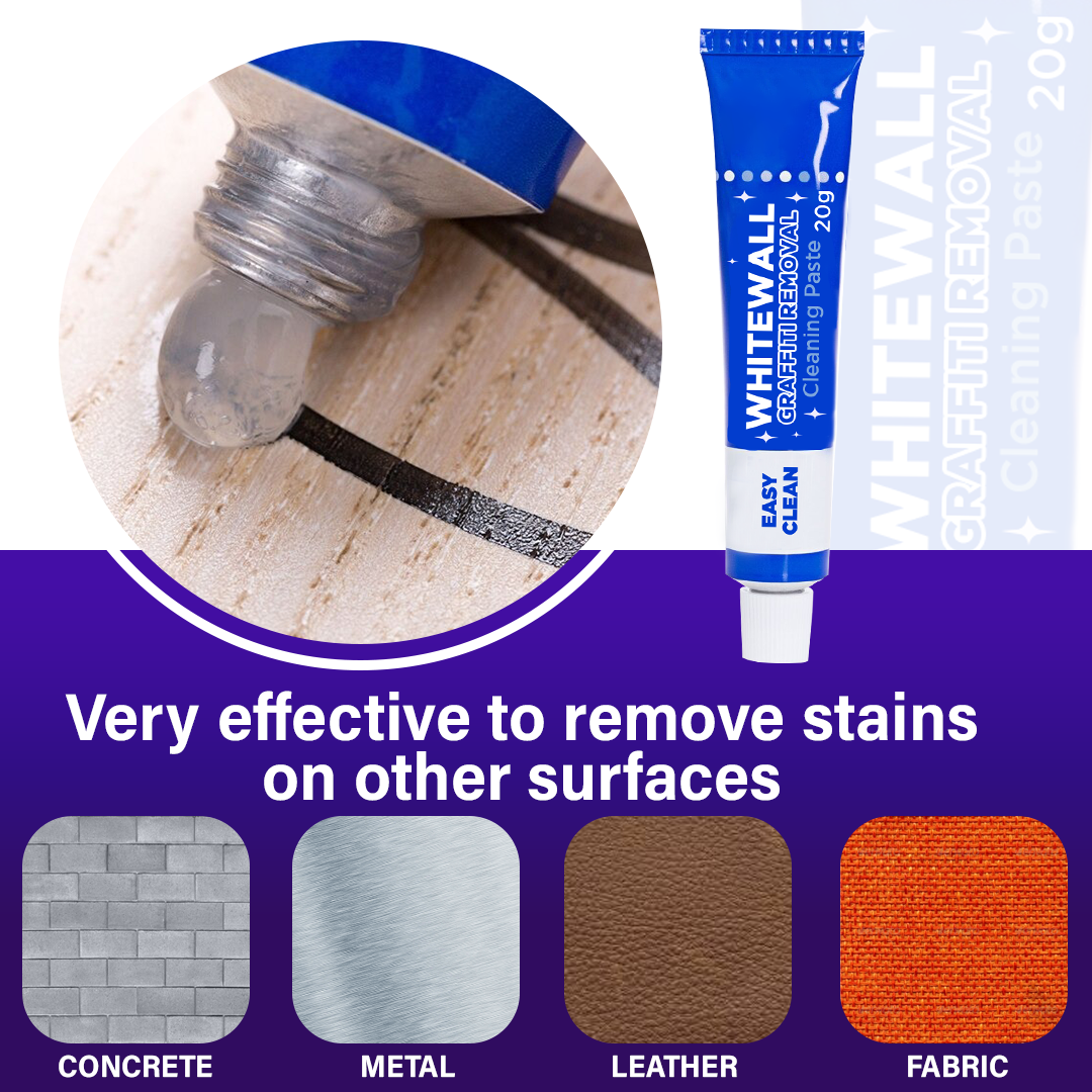 WhiteWall Graffiti Removal Cleaning Paste