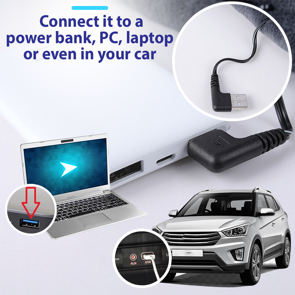 YHZY USB Heating Neck Massage Scarf