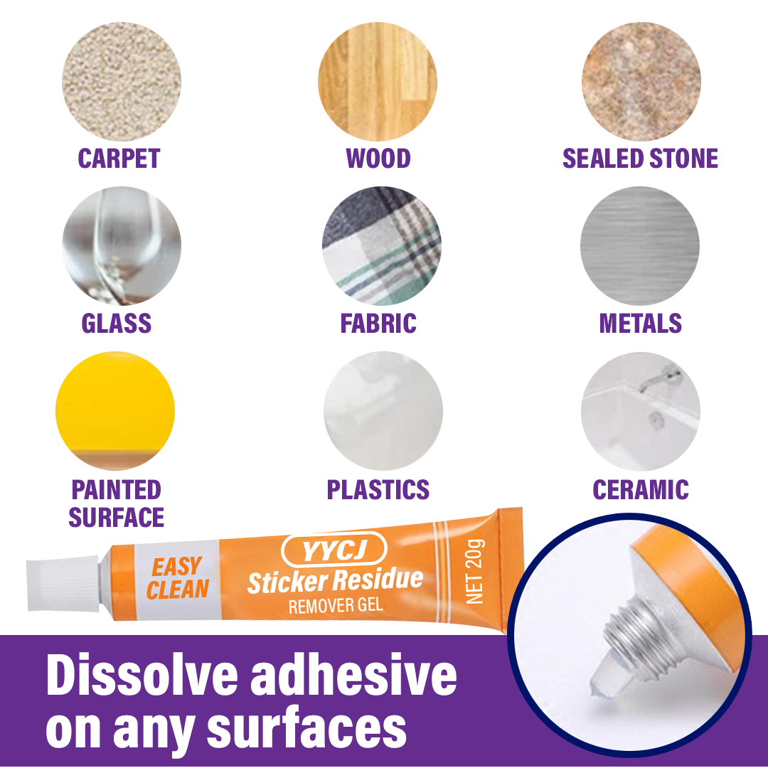 YYCJ Sticker Residue Remover Gel