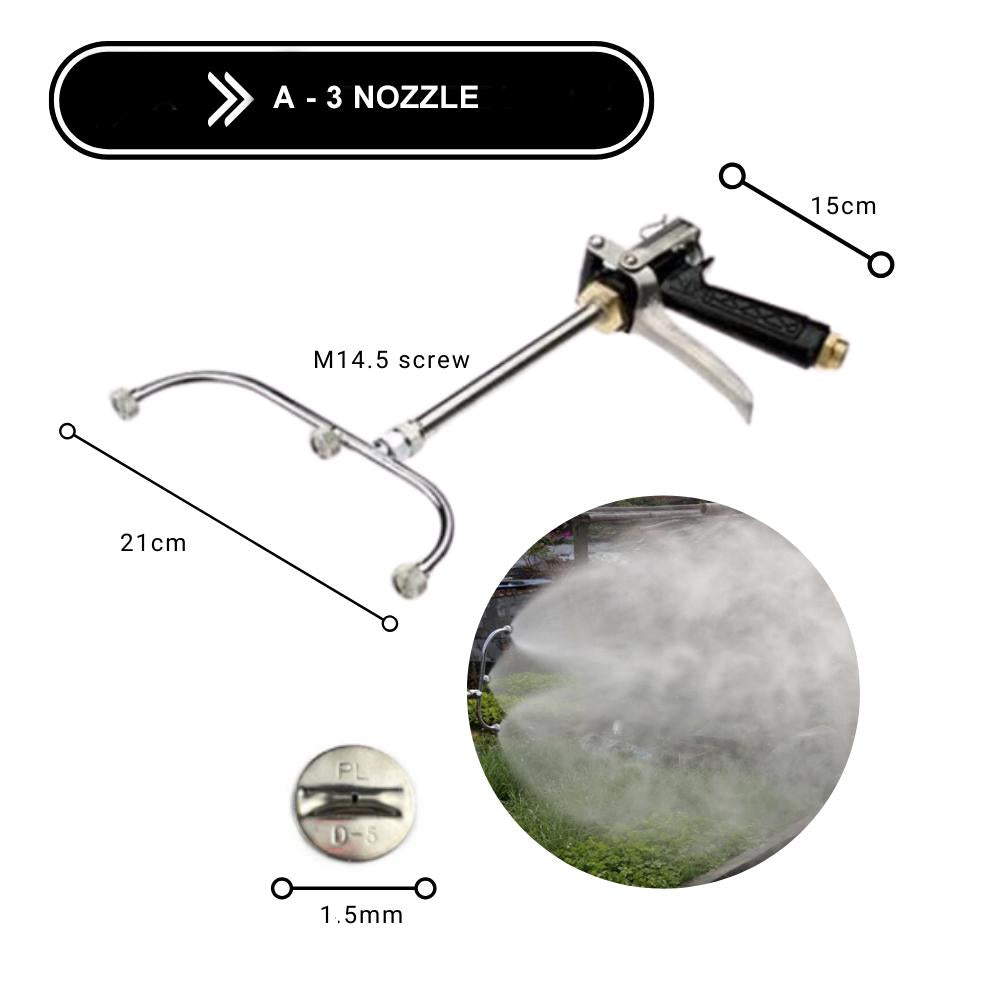 Fan-Shaped Agricultural Atomizing Nozzle