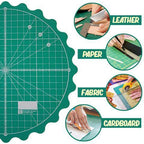 Self-Healing Circle Rotating Cutting Mat