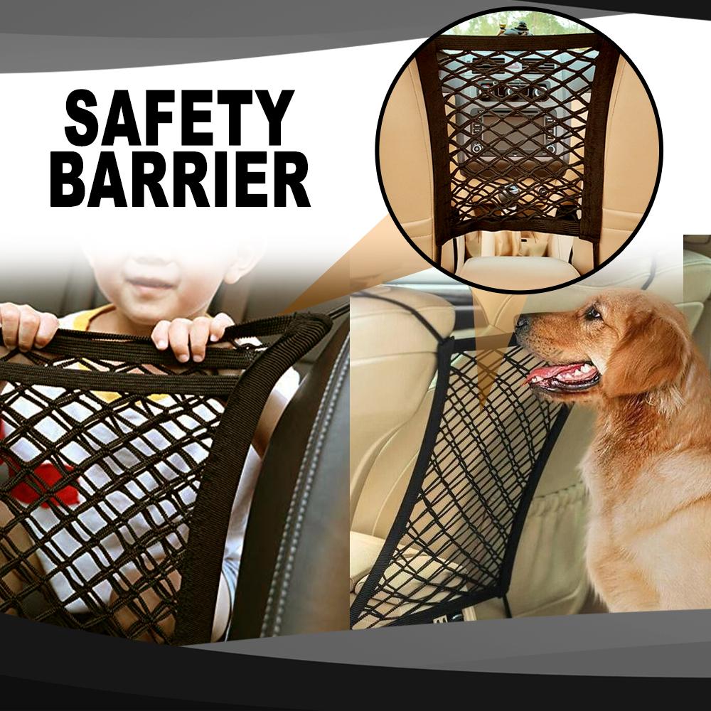 Universal Elastic Mesh Car Organizer and Divider