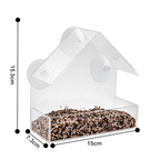 Mountable Clear Bird House