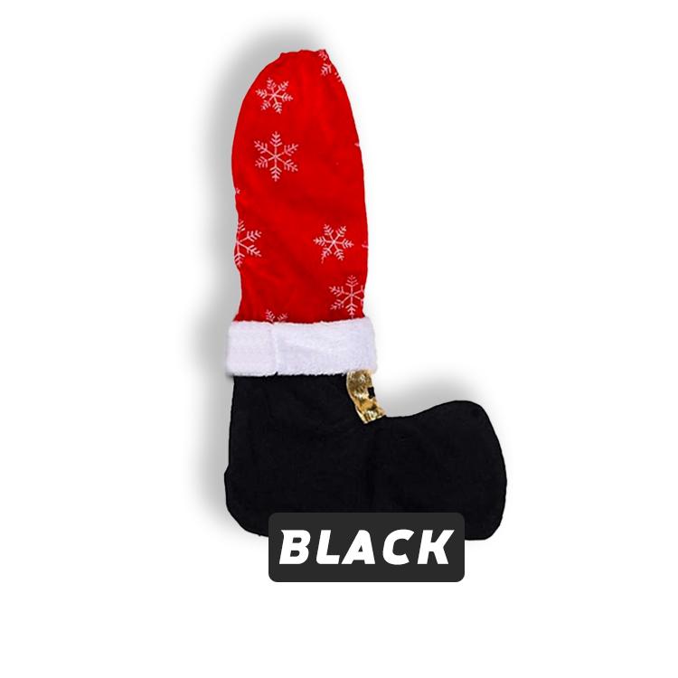 JollyMiinx Christmas Table Chair Leg Cover