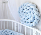 Braided Baby Crib Bumper