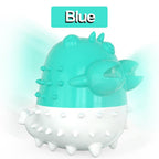 Puffer Cat Toothbrush and Catnip Toy