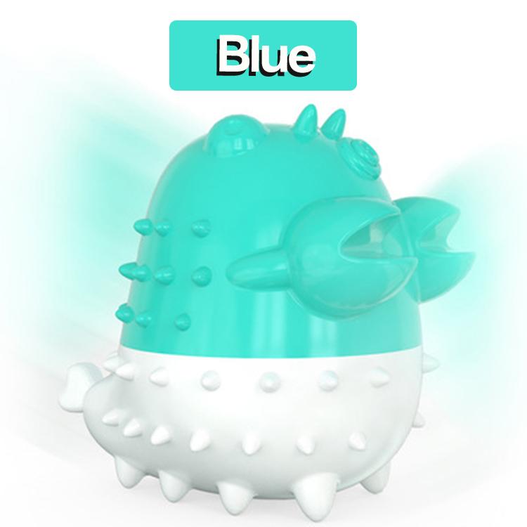 Puffer Cat Toothbrush and Catnip Toy