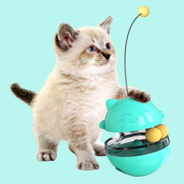 Interactive Track Ball Cat Feeder