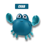 Cutesy Animal Clockwork Bath Toys