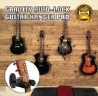 Gravity Auto Lock Guitar Hanger Pro™