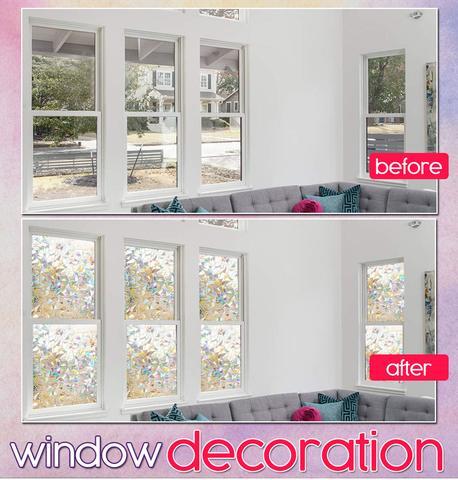 3D Rainbow Window Film