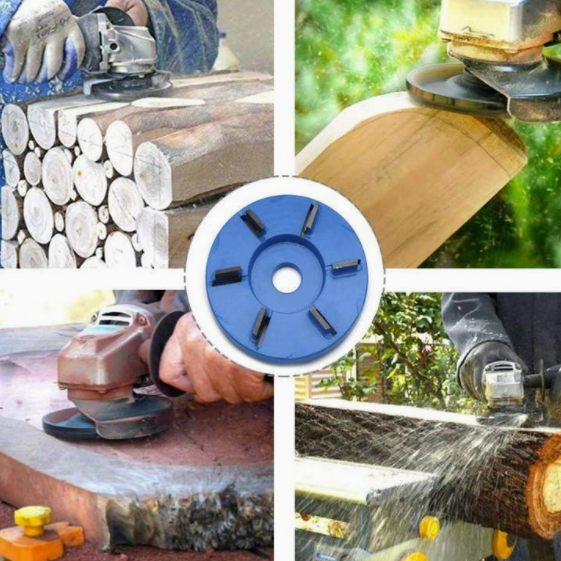 Multi-Tooth Wood Carving Disc