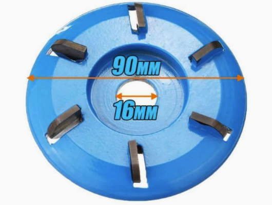 Multi-Tooth Wood Carving Disc