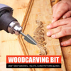 Wood Carving + Engraving Drill Bit Set