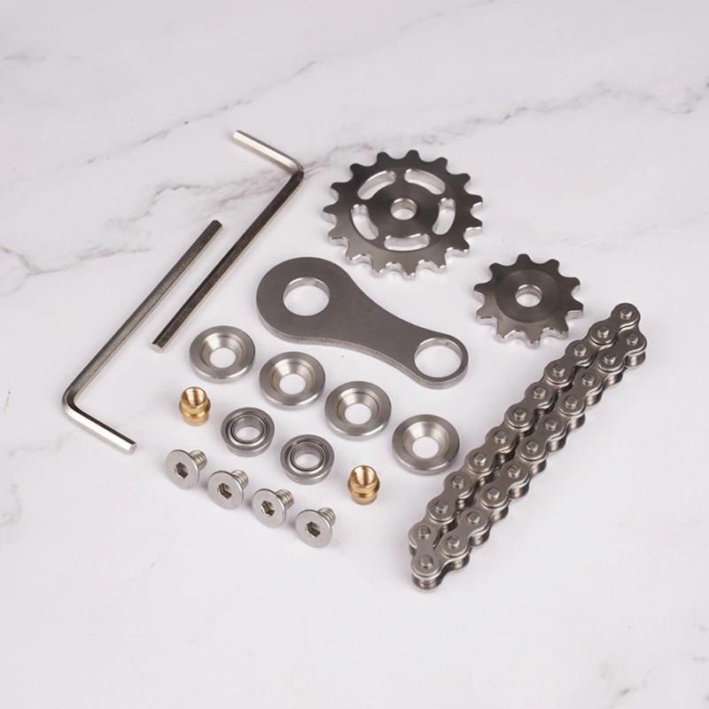 FlyWheel Sprocket Chain Fidget Spinner