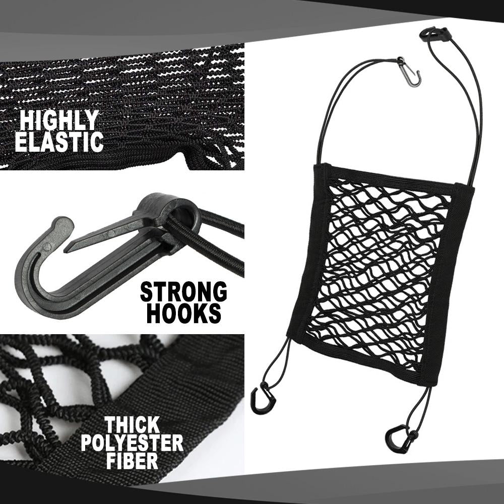 Universal Elastic Mesh Car Organizer and Divider