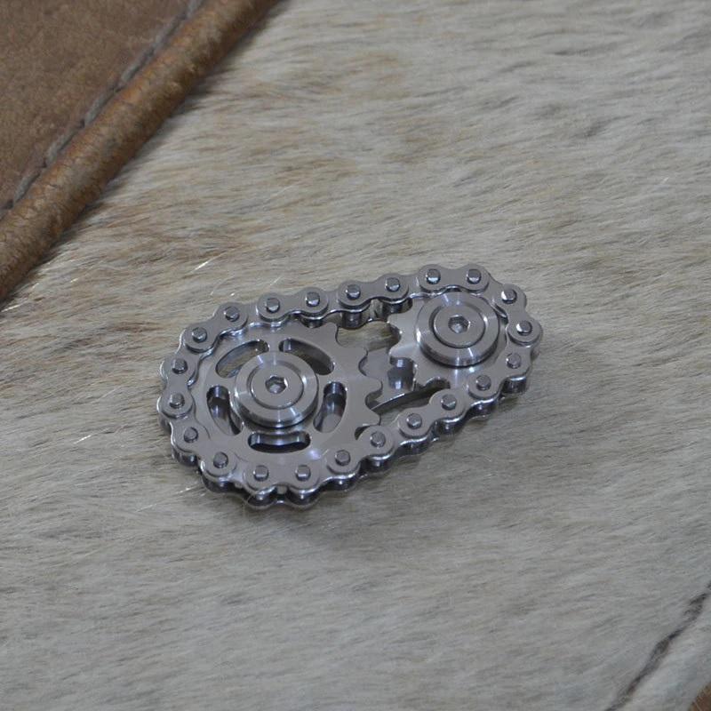 FlyWheel Sprocket Chain Fidget Spinner