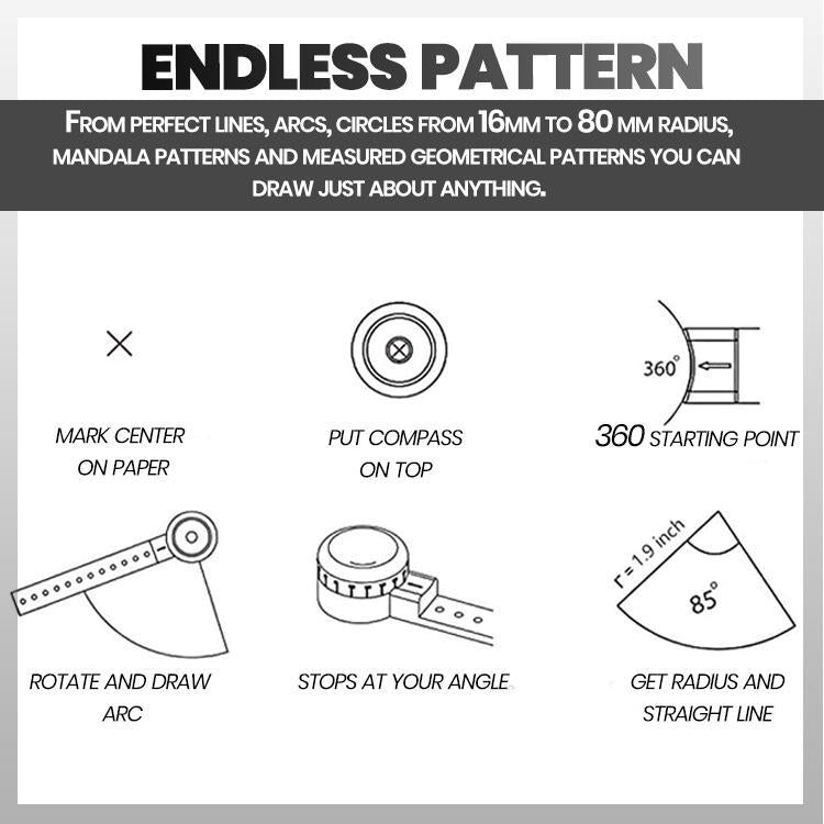 Multifunctional Magnetic Scale Drawing Tool