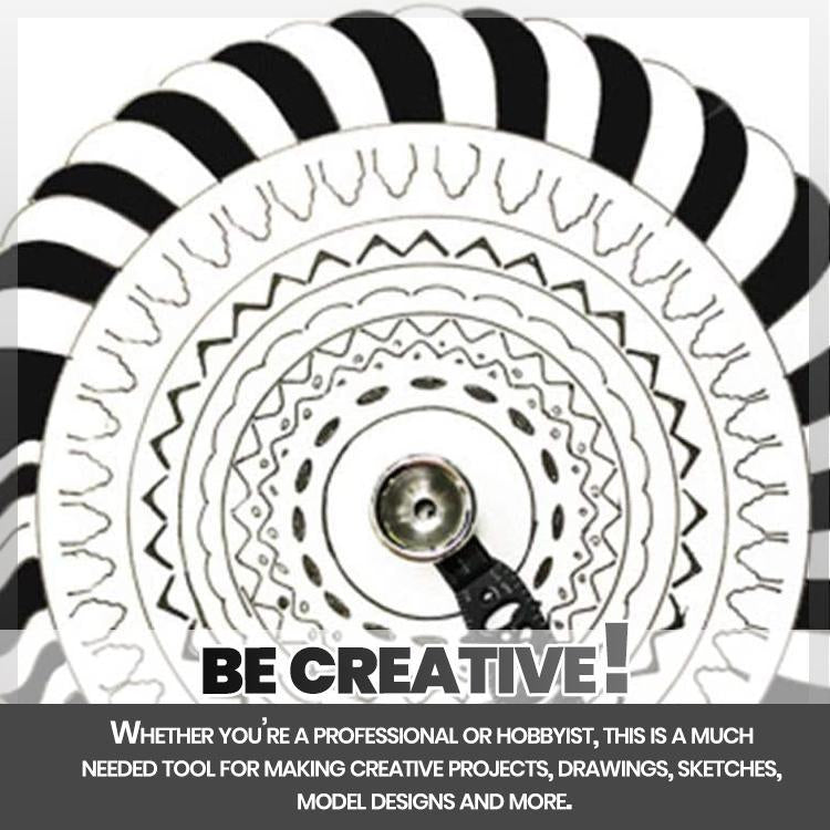 Multifunctional Magnetic Scale Drawing Tool