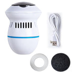 Electric Foot Callus Remover With Built-In Vacuum