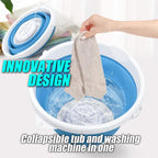 HQNetz Portable Mini Tub Washing Machine