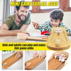 Small Strikes Mini Wooden Desktop Bowling Game
