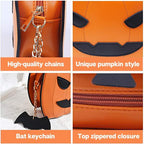 Halloween Pumpkin Handbag Sling Bag