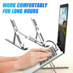 VisuaFold Adjustable Laptop Stand