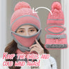 MaxCold 3PC Women’s Knitted Winter Scarf Set