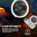 Clip-on Camping Fan™ LED Light