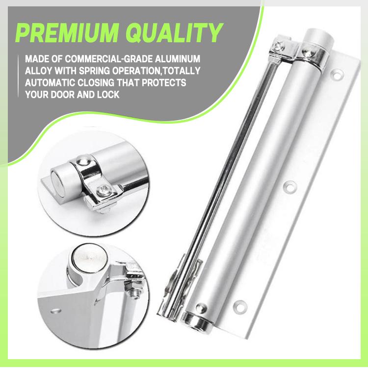 Modern No-Slam Spring Door Closer
