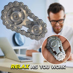 FlyWheel Sprocket Chain Fidget Spinner