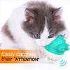 Puffer Cat Toothbrush and Catnip Toy