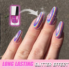 Holographic Laser Nail Polish