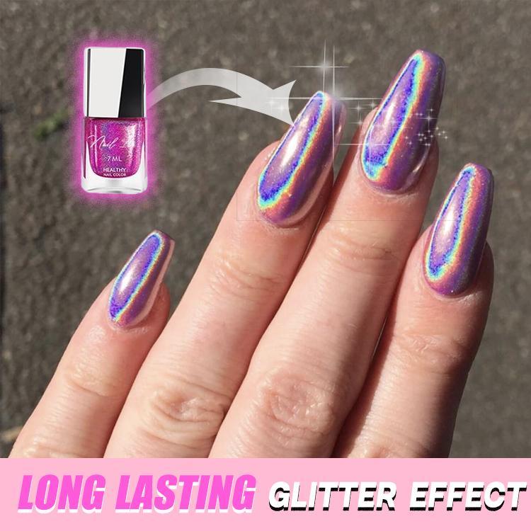 Holographic Laser Nail Polish