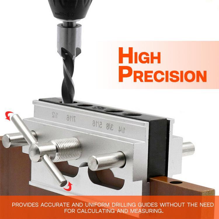 Wide Capacity Self Centering Doweling Jig
