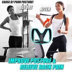 HealthByte Posture Corrector Back Support Brace