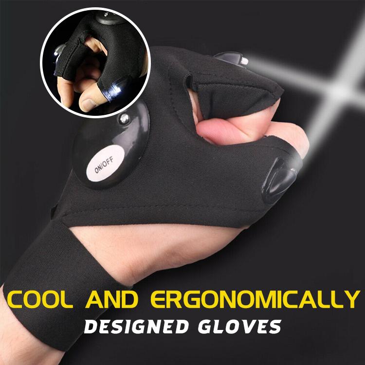 GloveOn Outdoor LED Flashlight Glove