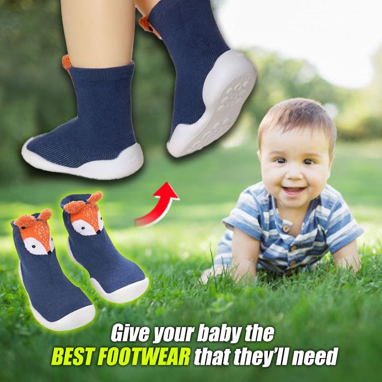 CozyWalk Baby Shoe Socks
