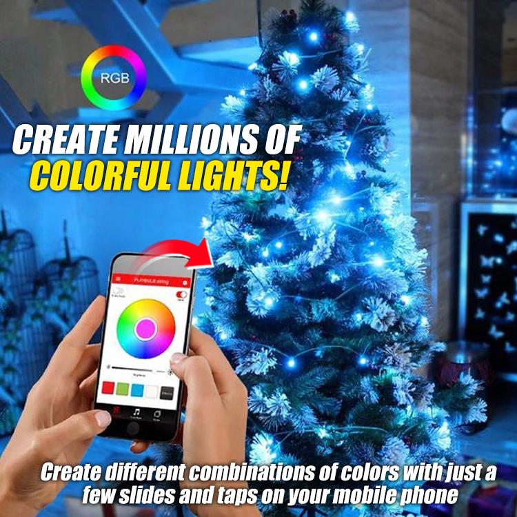 APPfx Customizable App Controlled Smart Christmas Lights