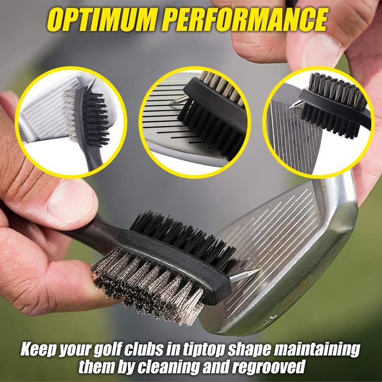 GolfBox Golf Club Brush and Groove Cleaner