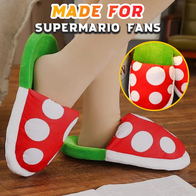 MarioFun Piranha Plant Slippers