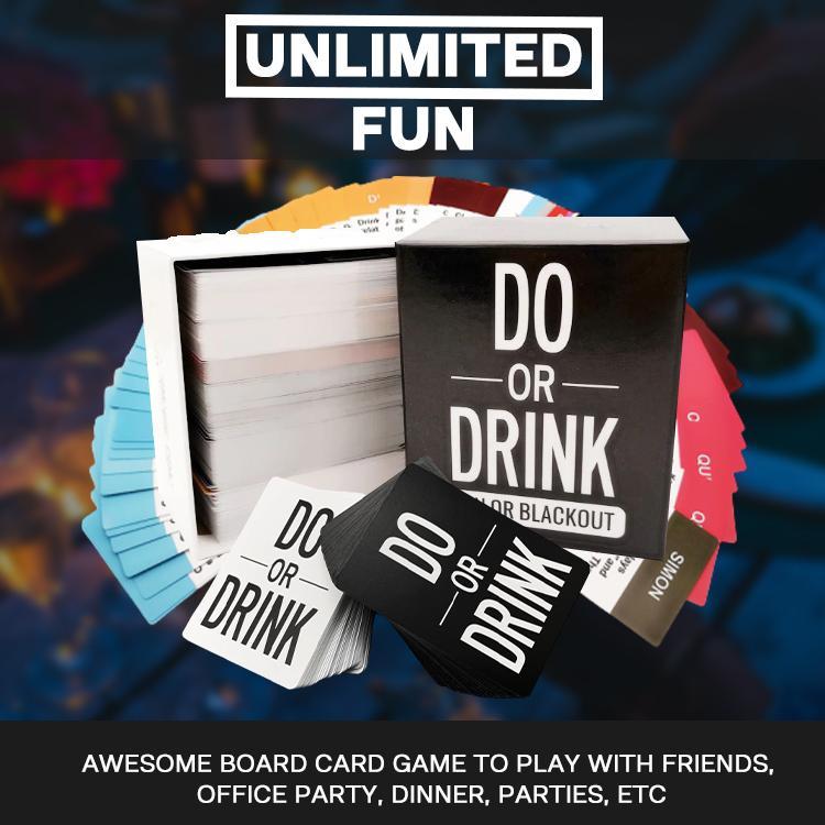 Do Or Drink Party Card Game