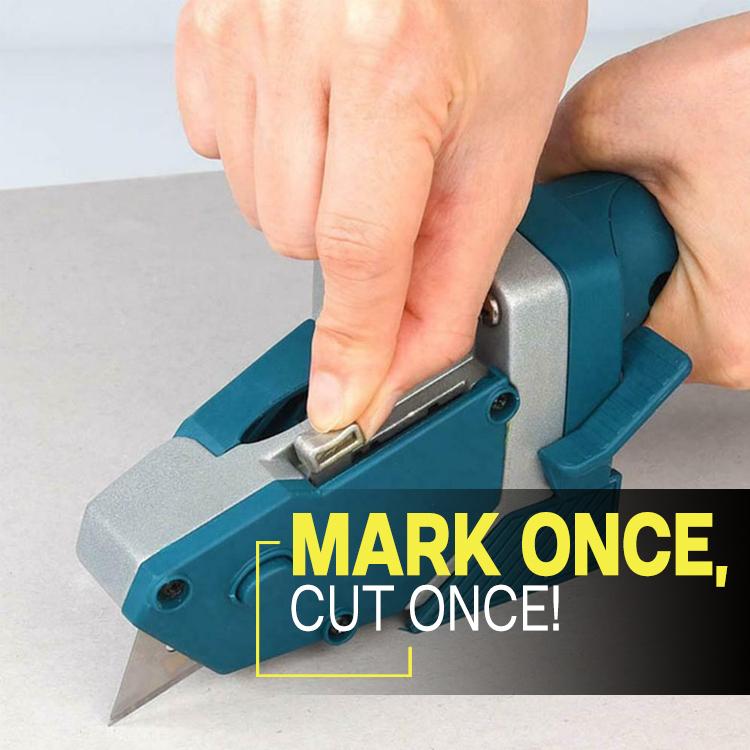 Drywall Utility Cutter with Tape Measure